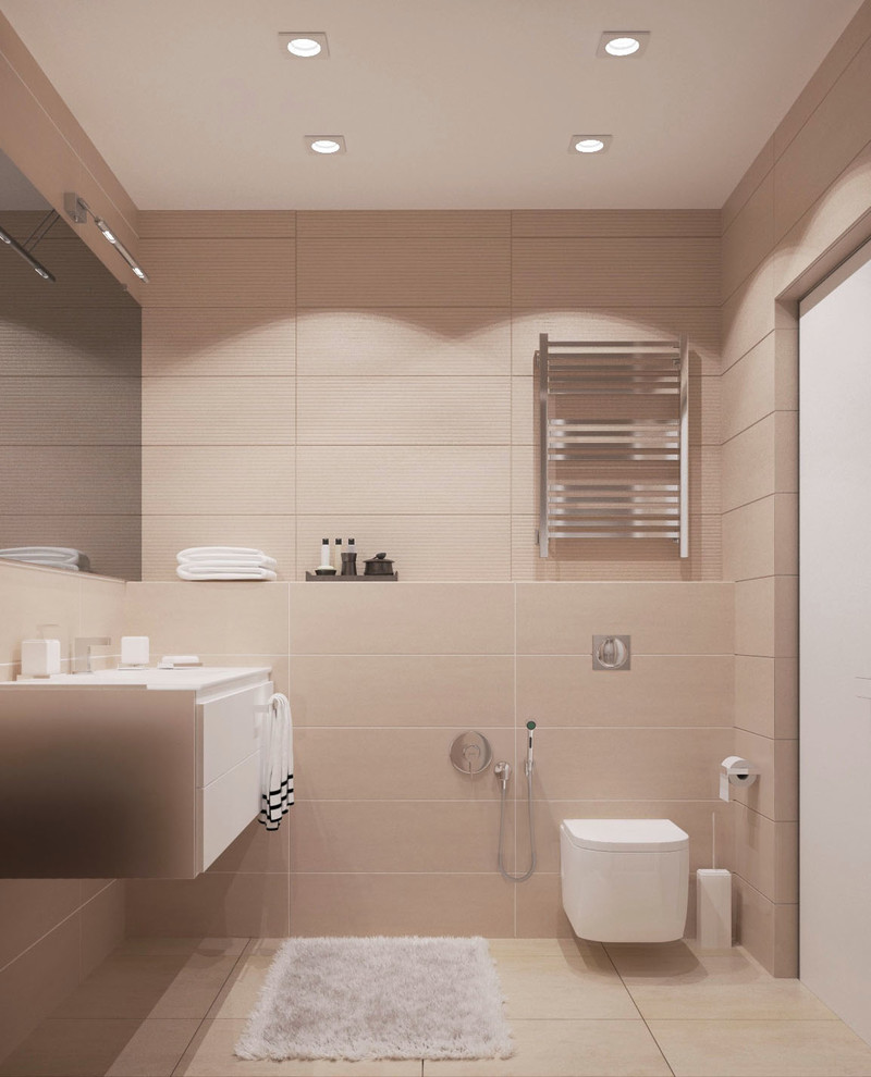 Дизайн квартиры в современном стиле (140м2)