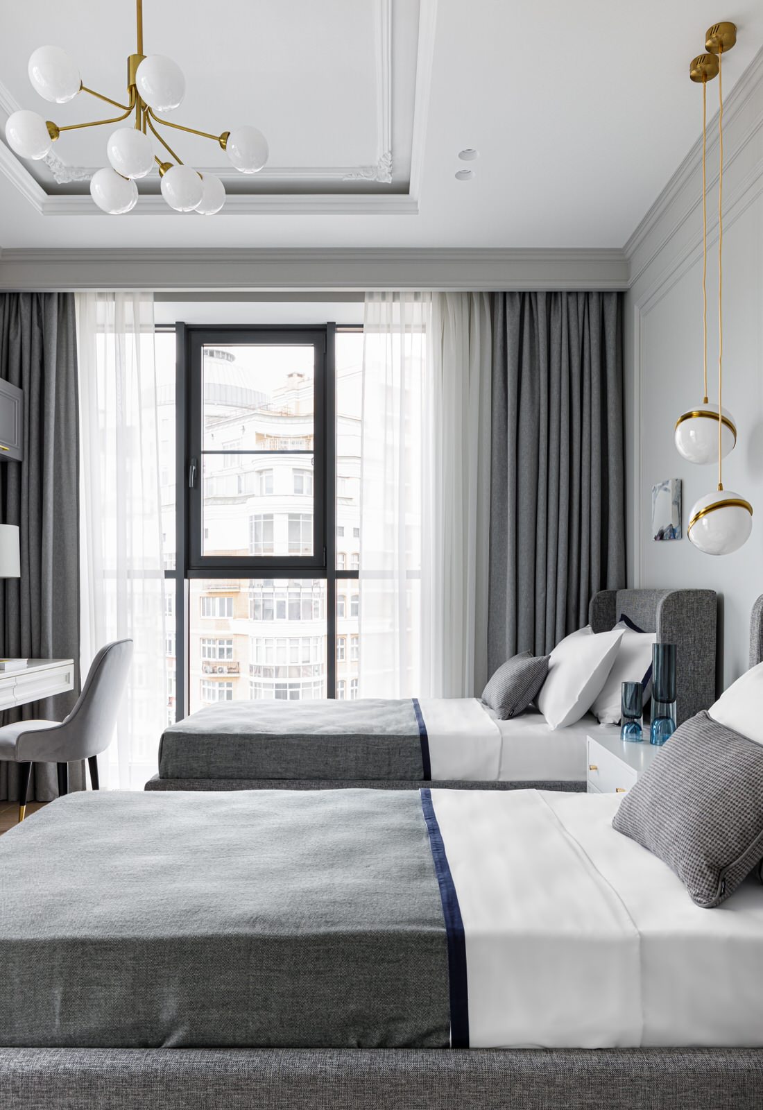 Дизайн-проект квартиры 139 м2 в ЖК "Spires"