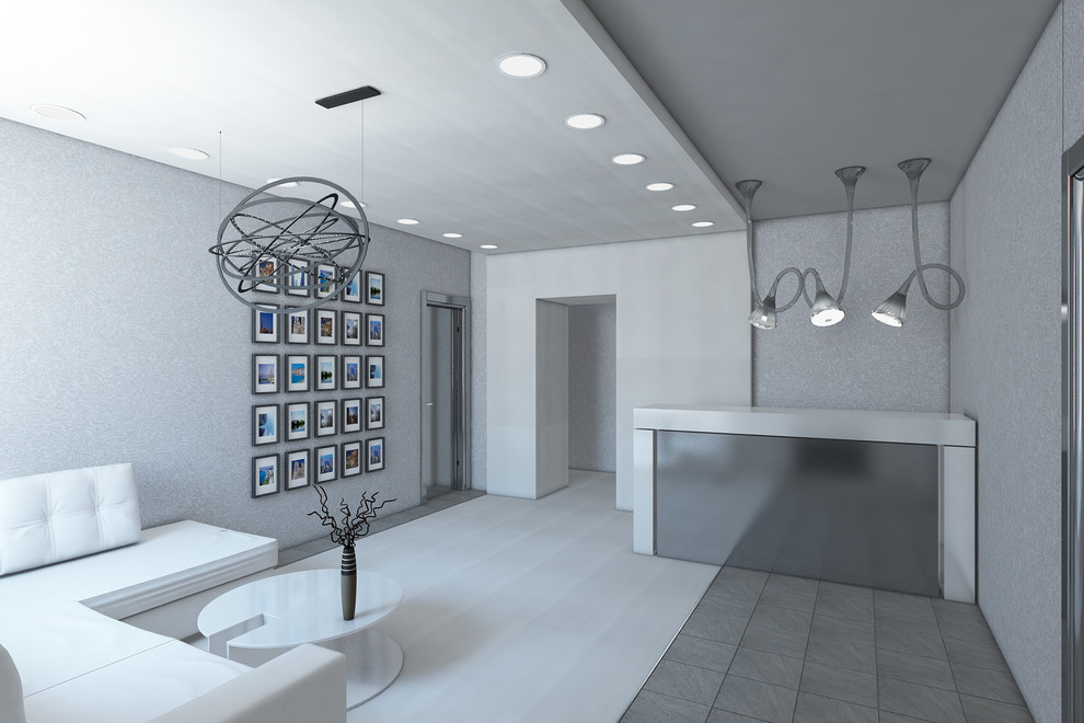 Обложка проекта: Визуализации офисных помещений.