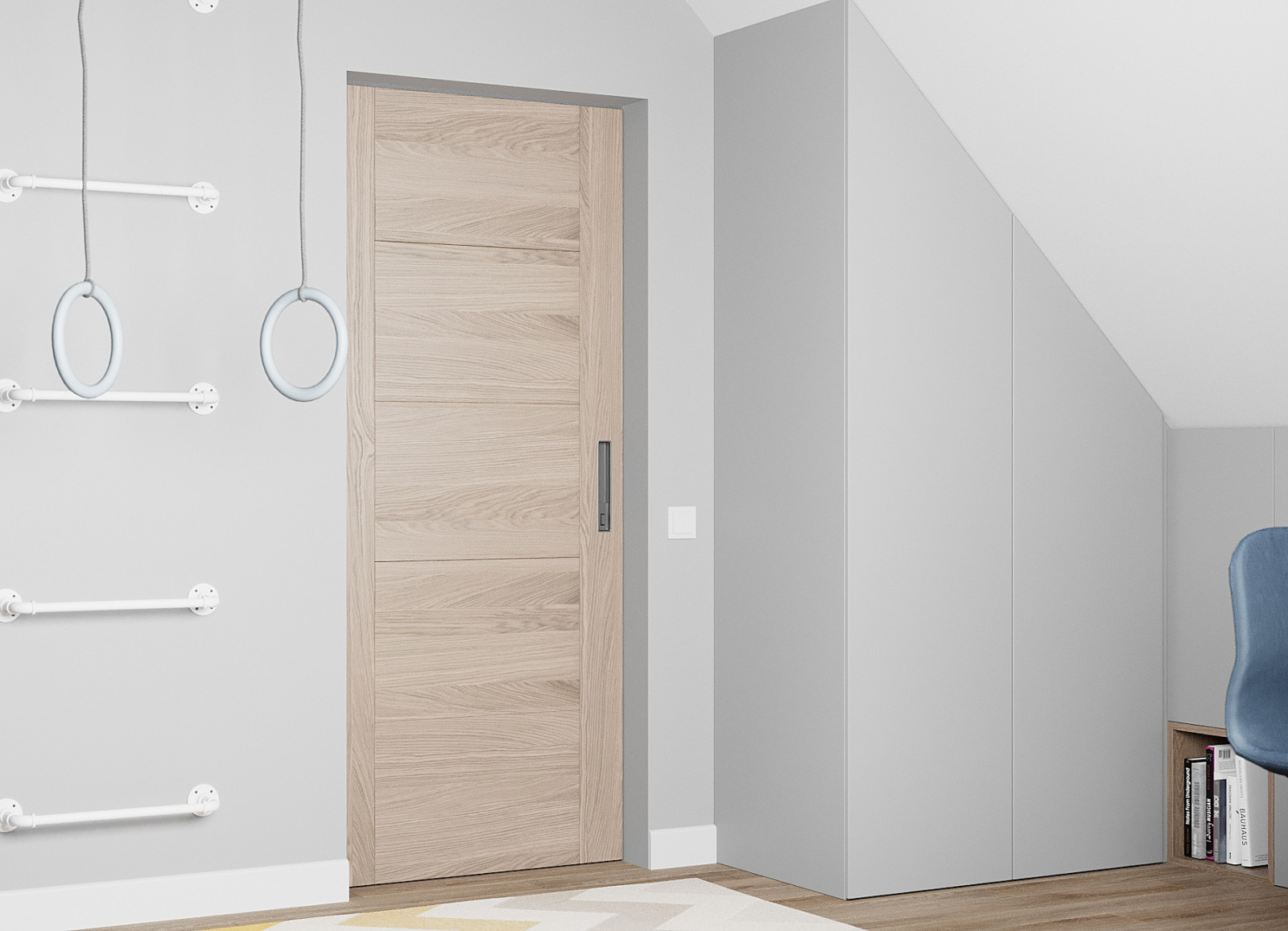 Детская в спокойных тонах