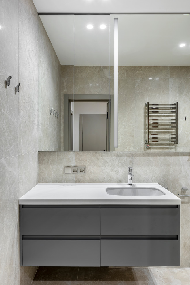 Реализованный проект квартиры 100кв.м в ЖК Атлантис