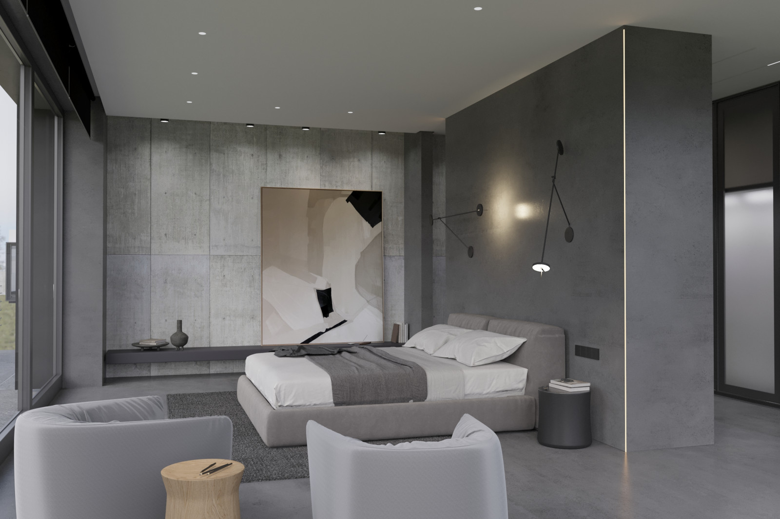 Визуализация коттеджа