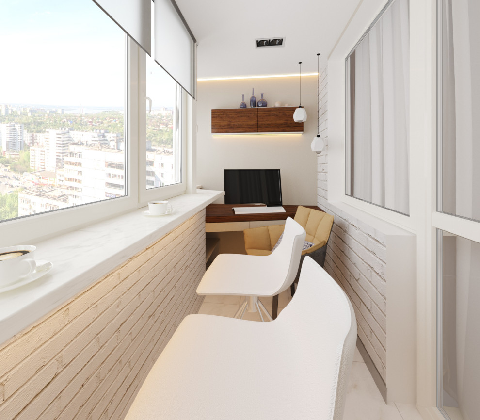 Обложка проекта: Кухня-гостиная в современном стиле