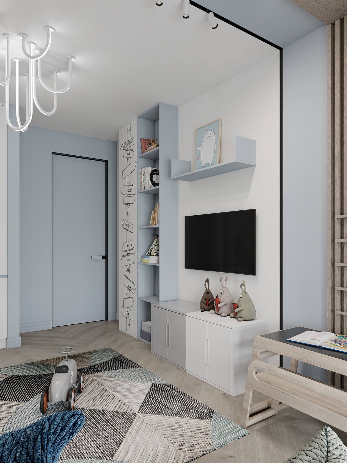 Дизайн трёхкомнатной квартиры на Смоленской улице | Санкт-Петербург | Россия |