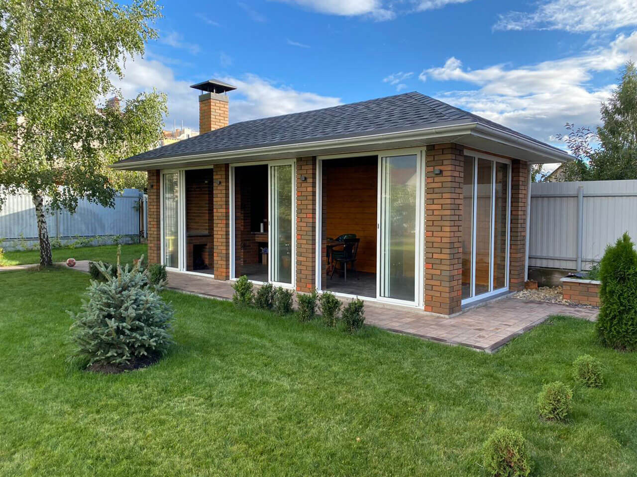 Обложка проекта: Остекление беседки