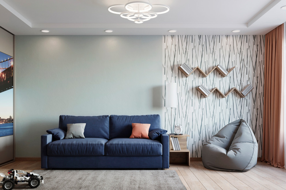 Обложка проекта: Детские комнаты братьев ЖК "For Rest"