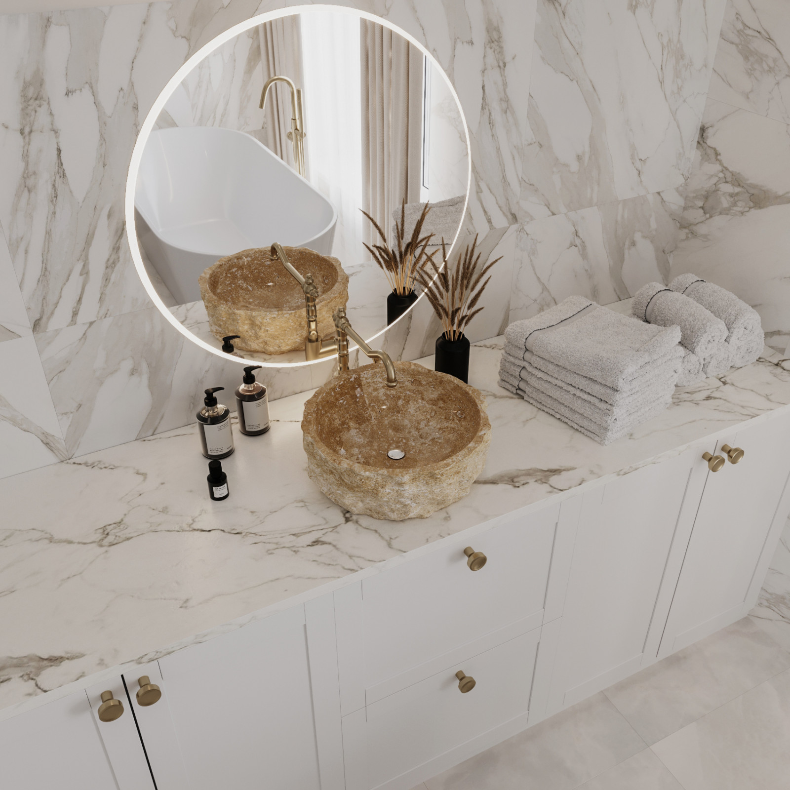 Ванная в частном доме г. Калуга