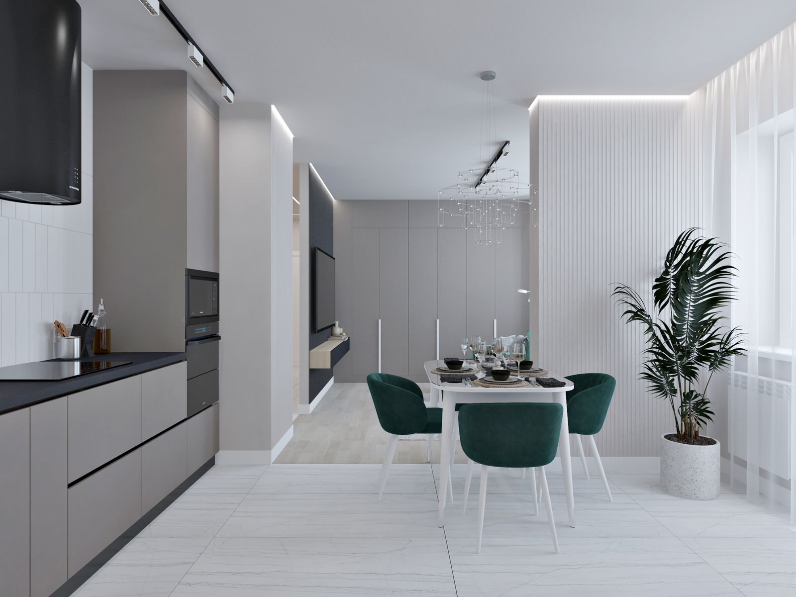 Трехкомнатная квартира, г. Пушкино