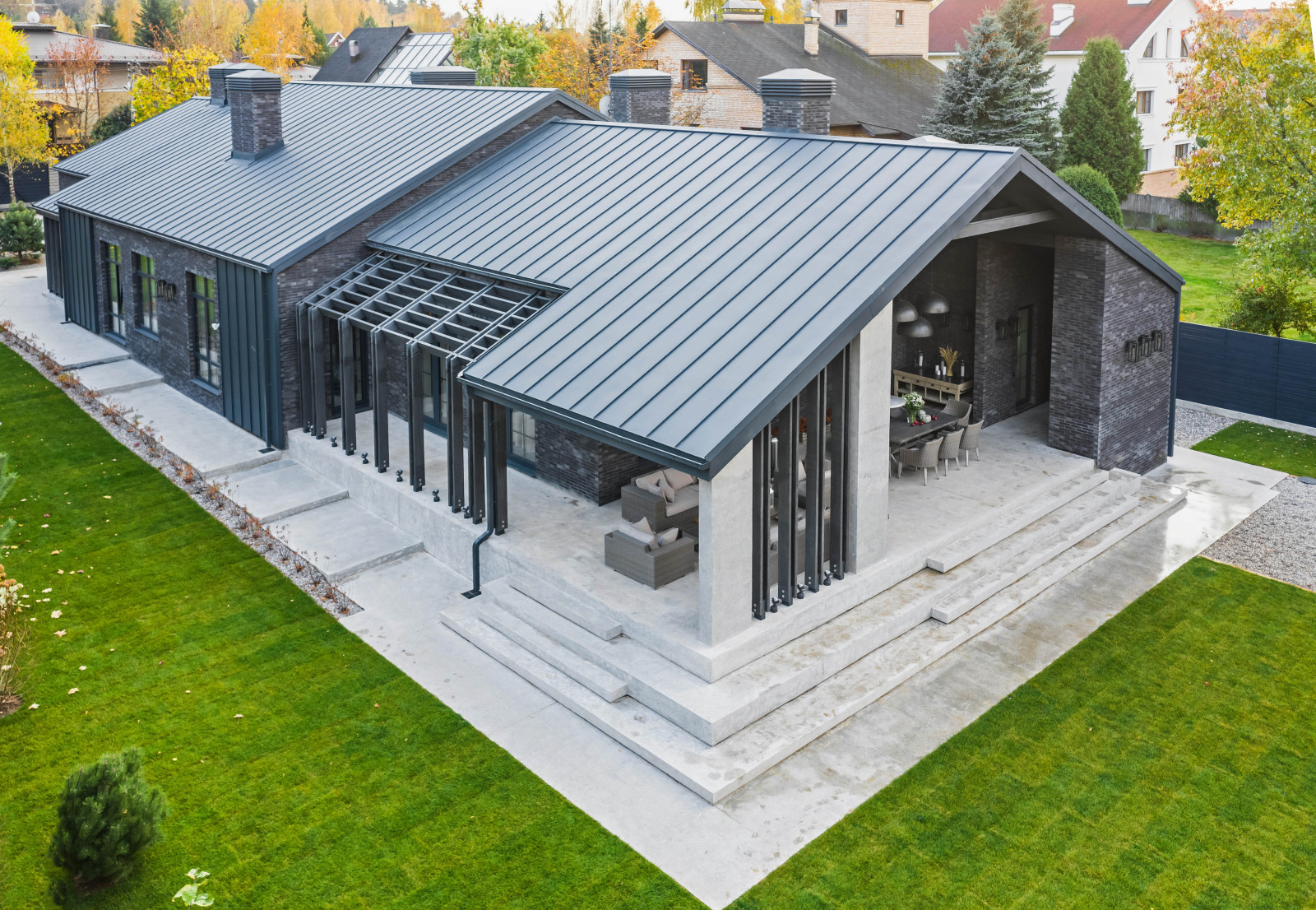 загородный дом в деревне Дарьино