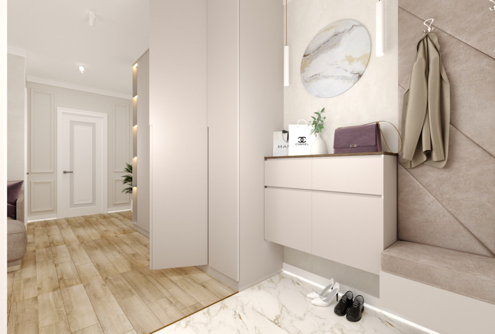 Проект квартиры 75 кв.м г.Тюмень