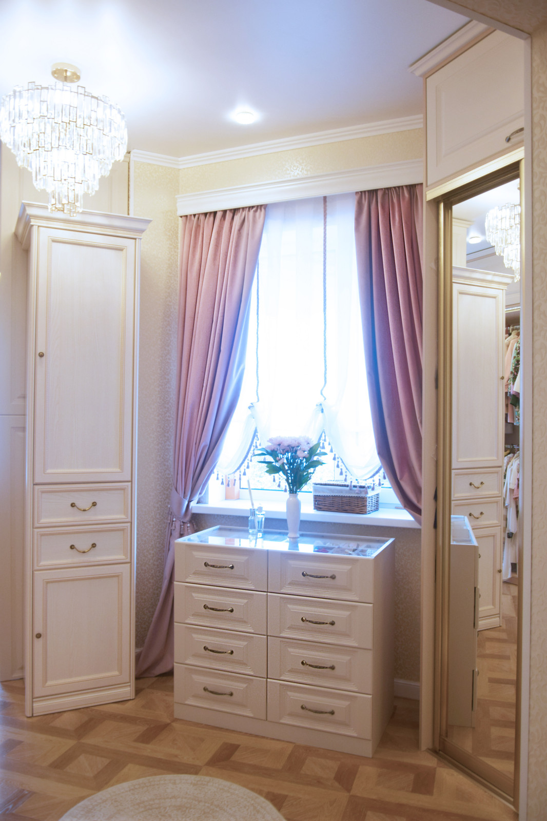 Пудровая роза