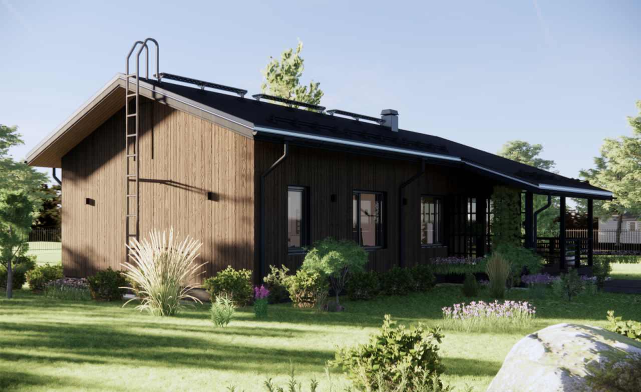 Вид на террасу