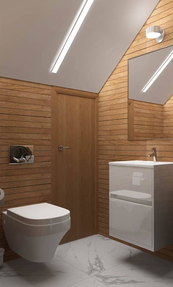 Дизайн проект спа-зоны и комнаты отдыха в загородном доме