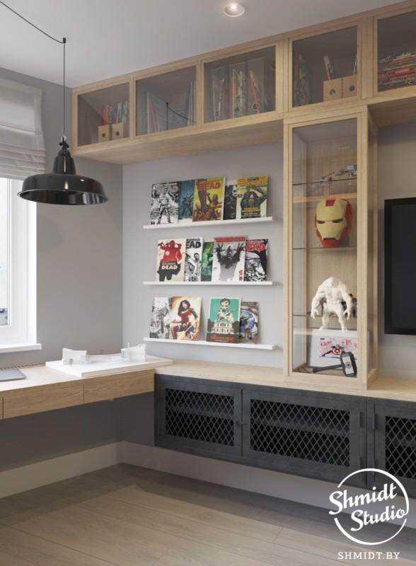 Проект "Коллекционный" для архитектора, 36м.кв.