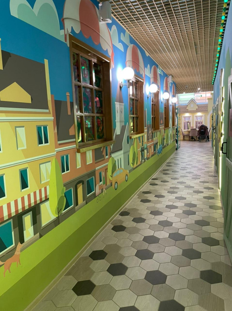 7.Коридор, вид на ресторан