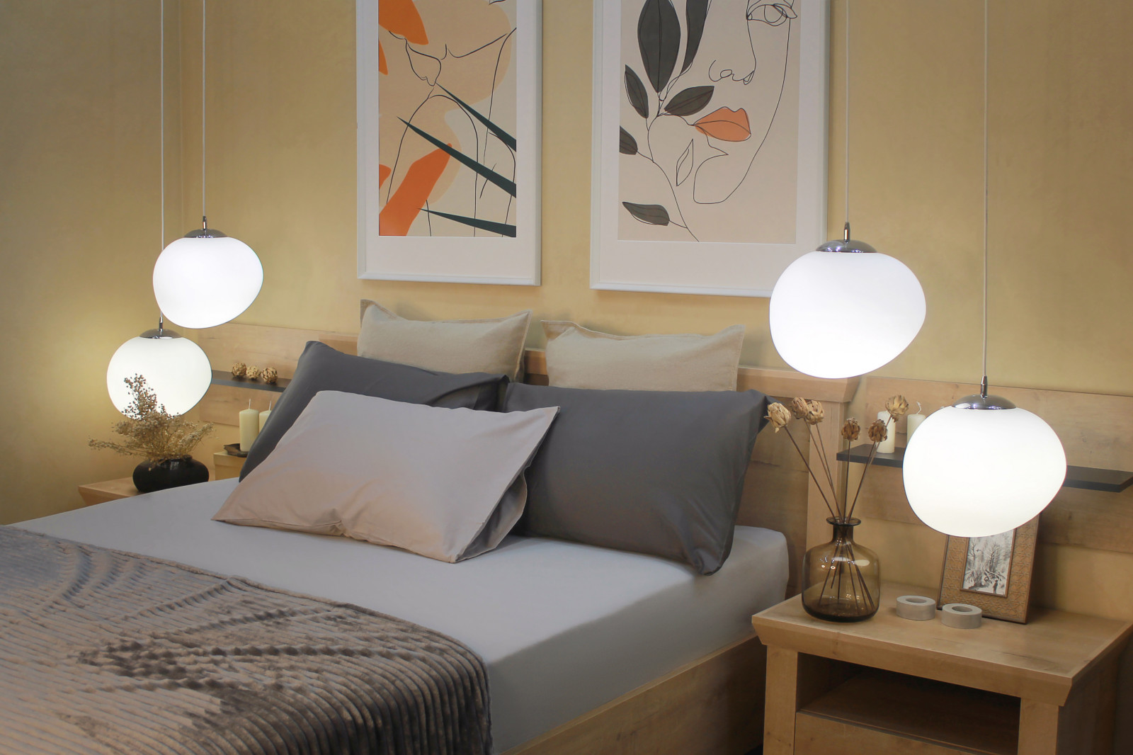 Обложка проекта: Спальня в частном доме