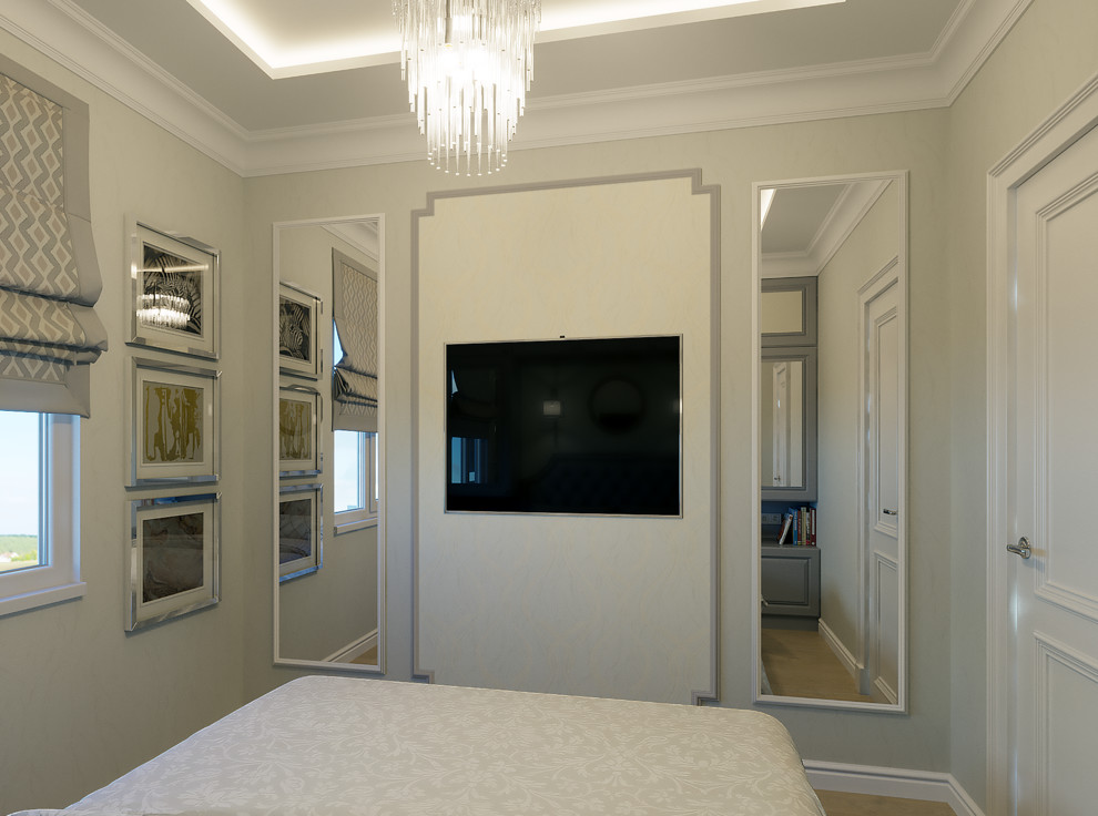 Однокомнатная квартира в неоклассическом стиле