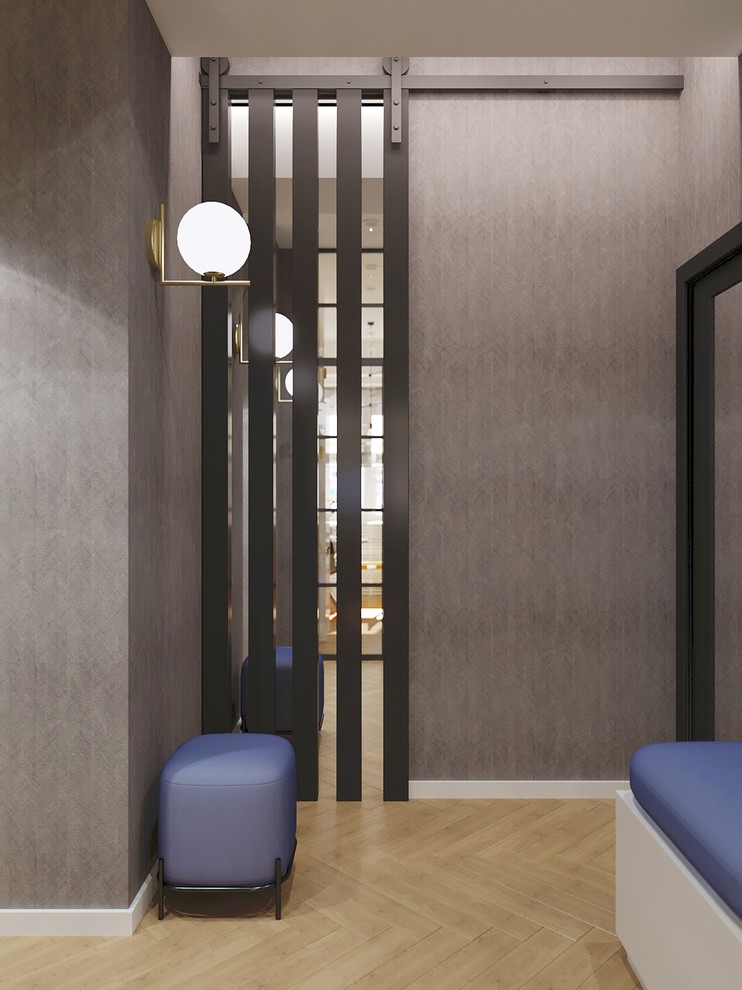 Двухкомнатная квартира на ул. Советская в стиле mid-century