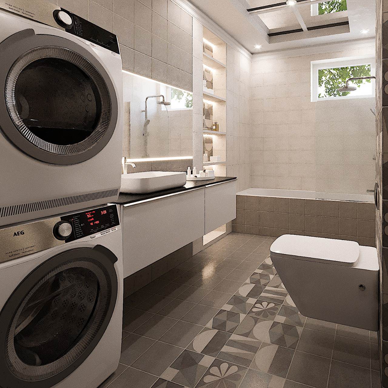 Дизайн-проект 3-х этажного особняка