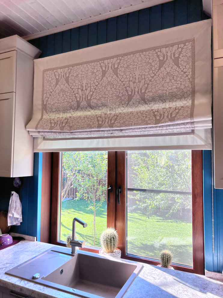 Дом из оцилидрованного бруса в Подмосковье