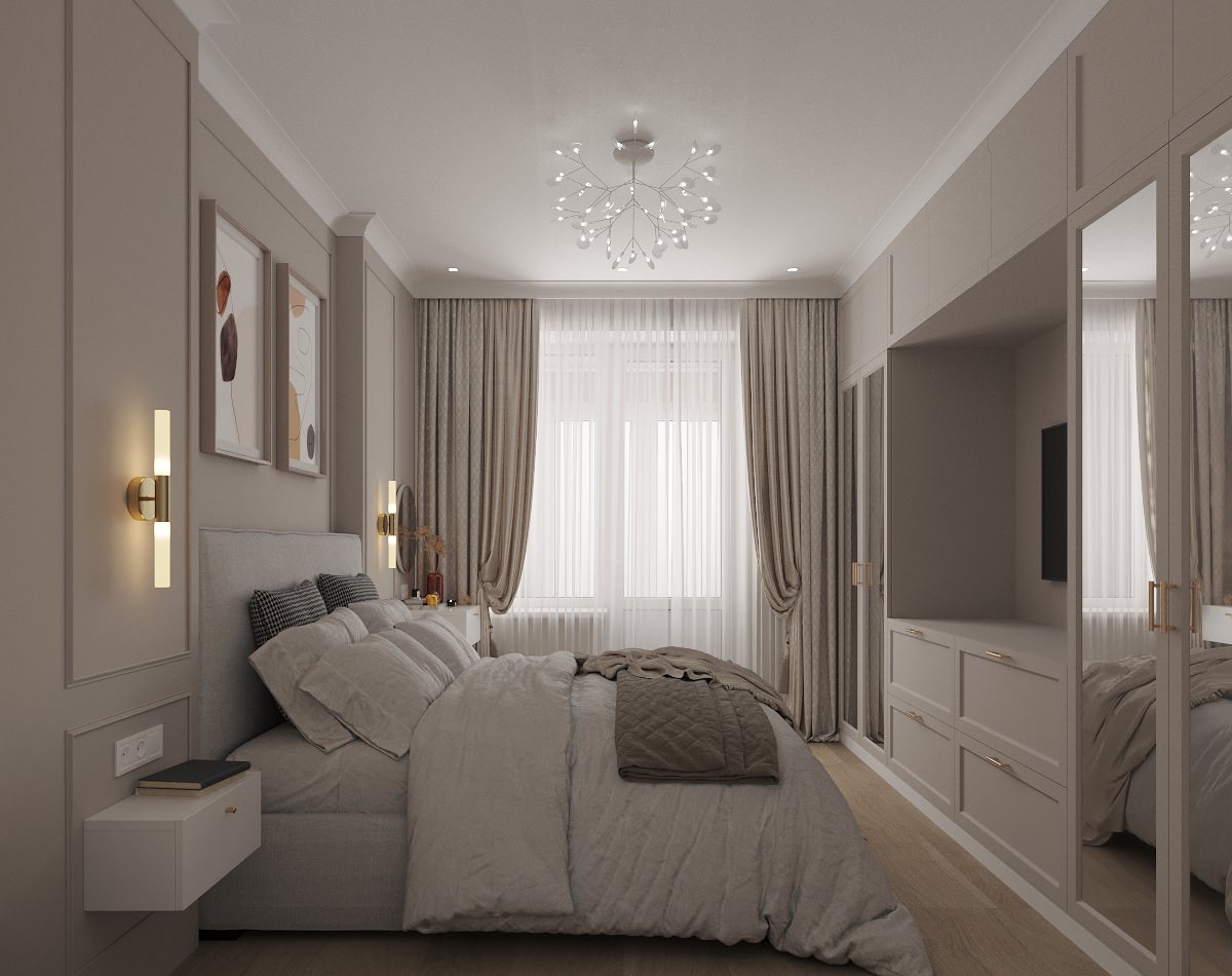 Интерьер квартиры в ЖК Английская миля