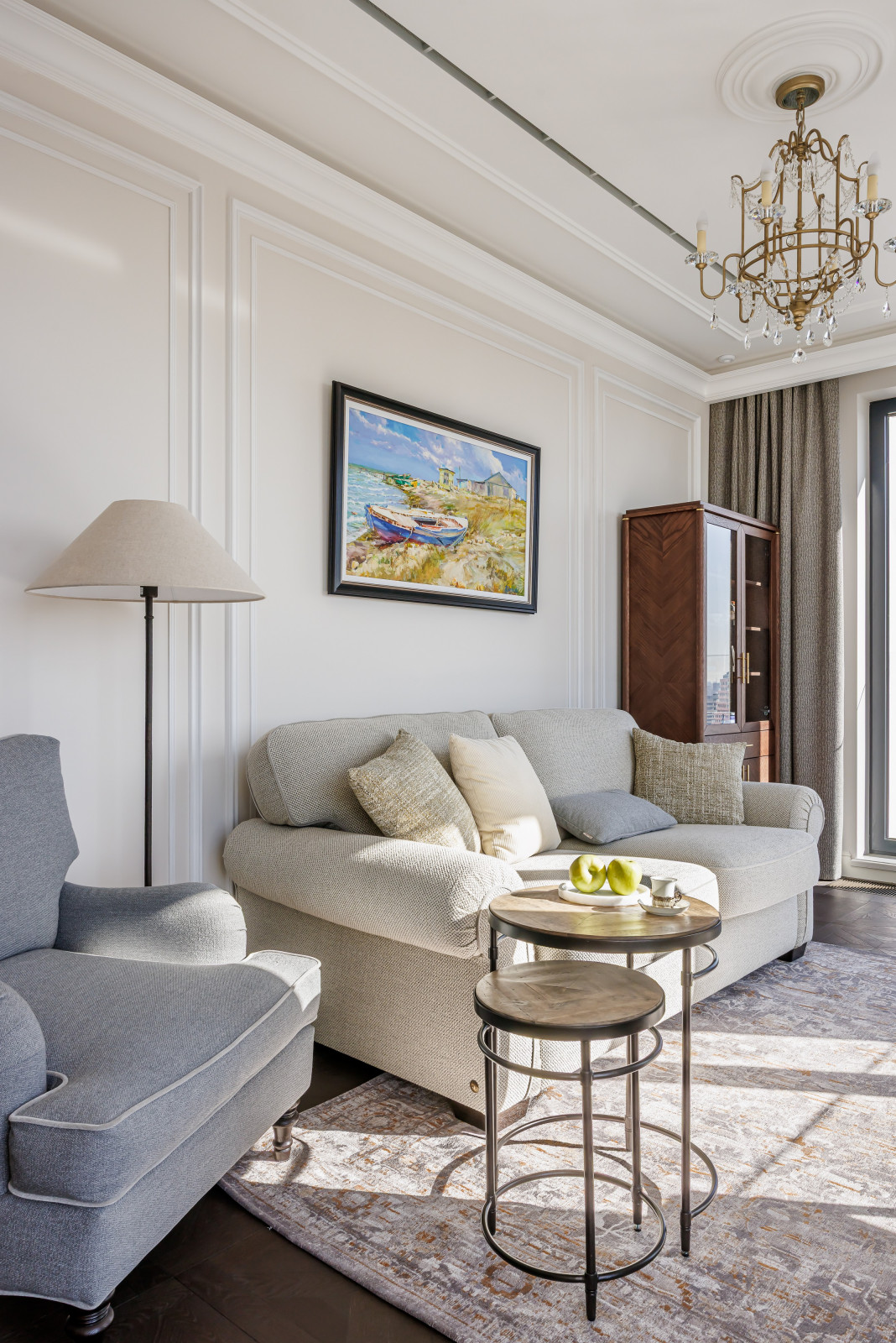 Дизайн и ремонт квартиры ЖК Диалог - Американская классика