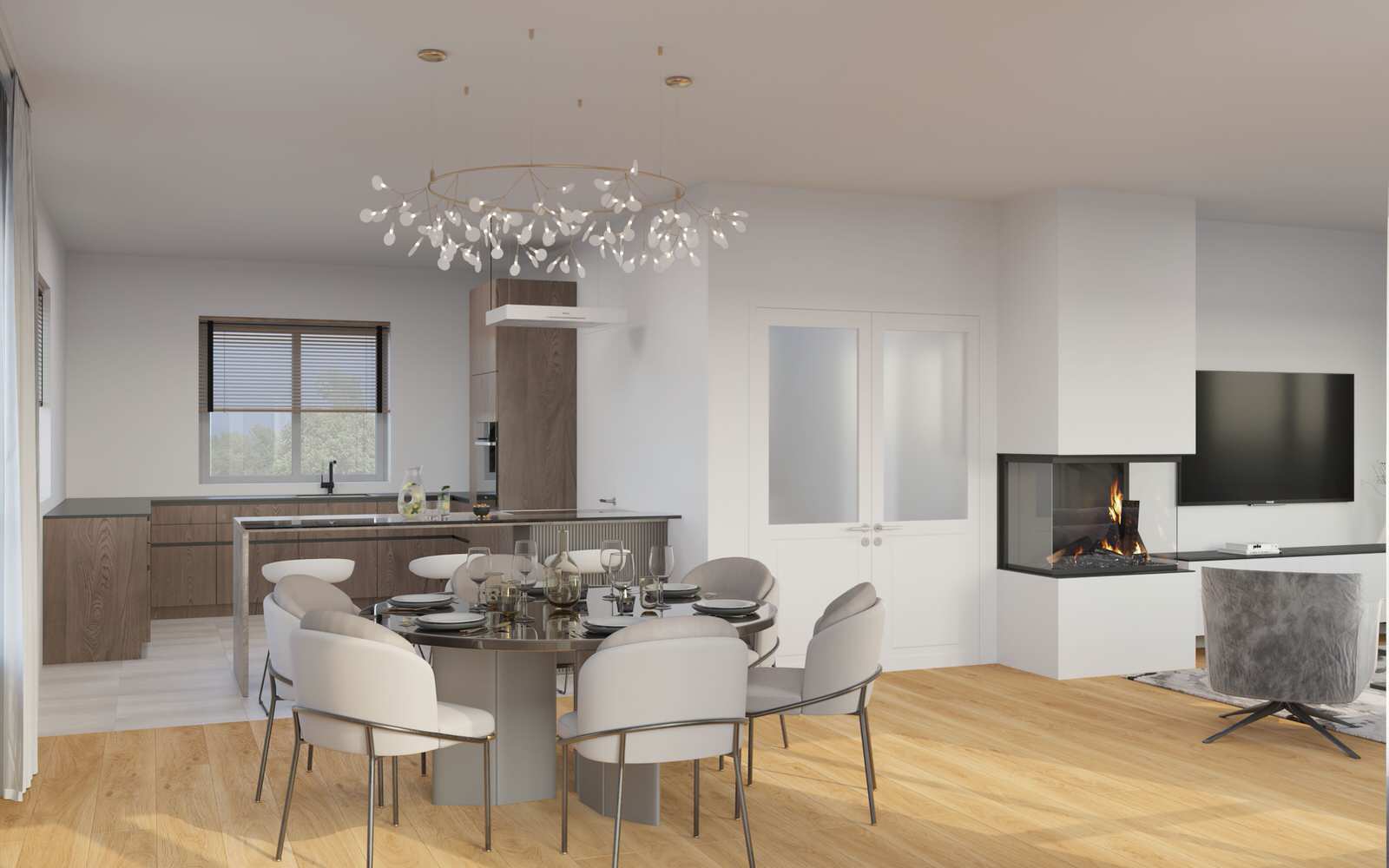 Riemerling, Außen und Innenvisualisierung, inklusive 3D Grundrissen