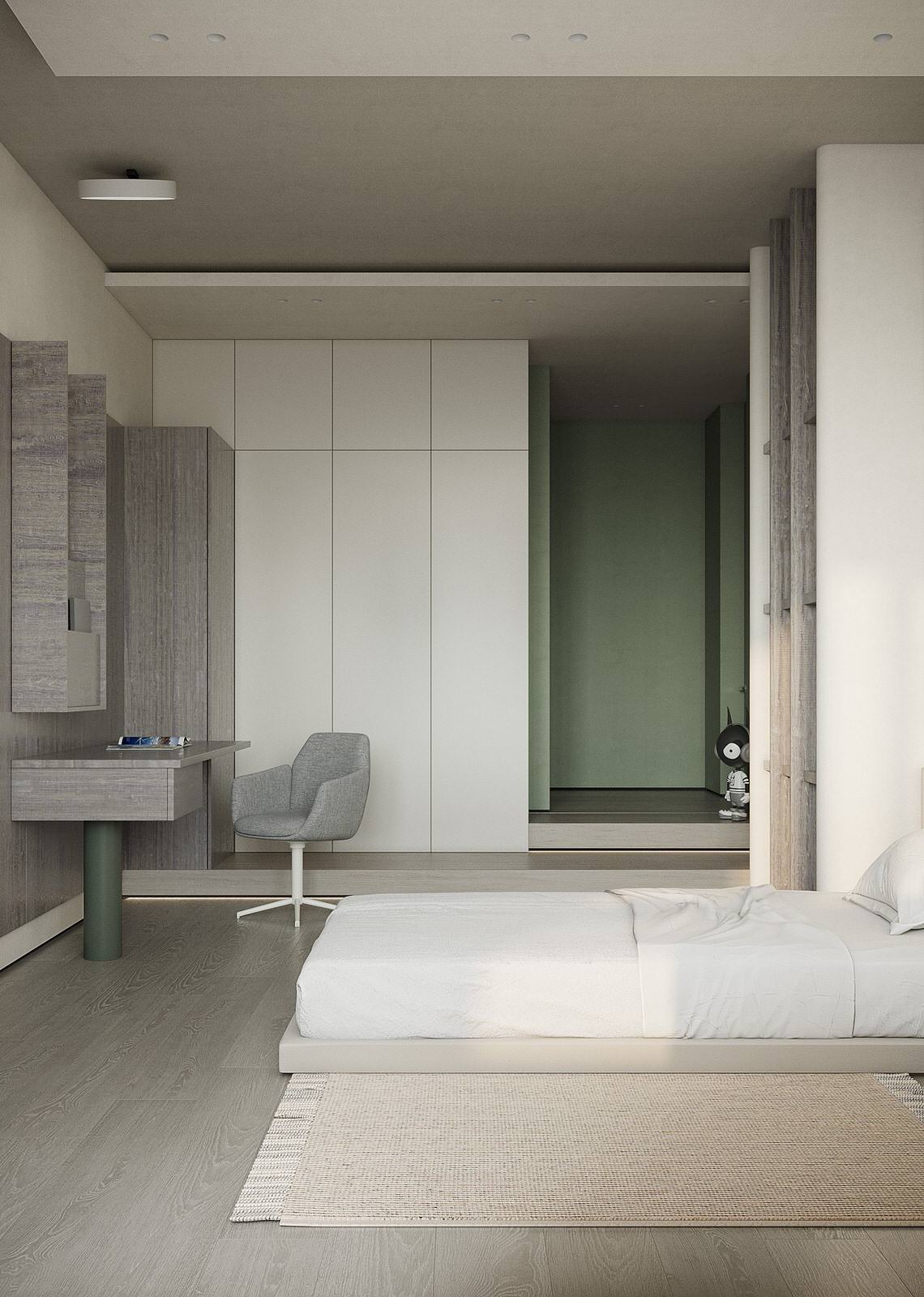 Квартира 130м², ЖК Master на Серебристом бульваре