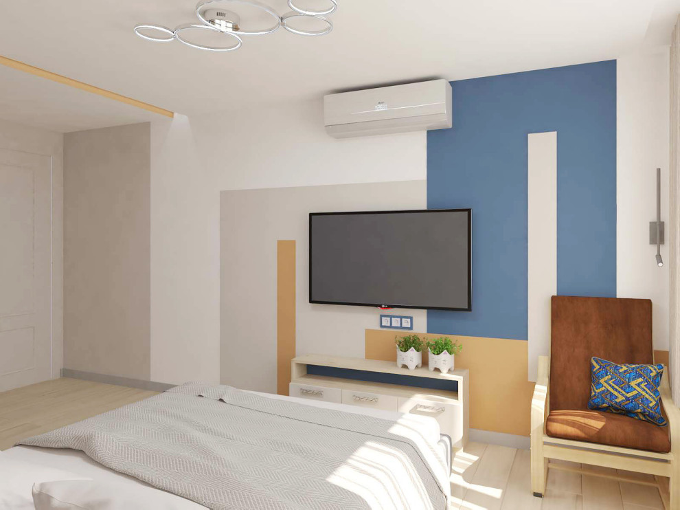 Квартира в г Бор, по мотивам Малевича и Кандинского