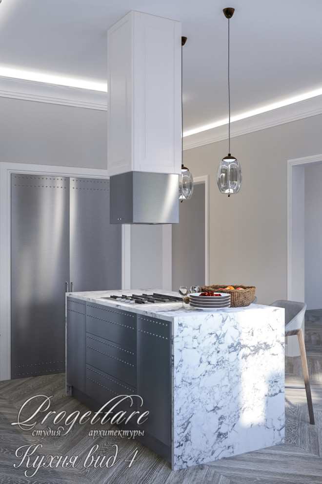 Дизайн интерьера загородного  дома в Рощино