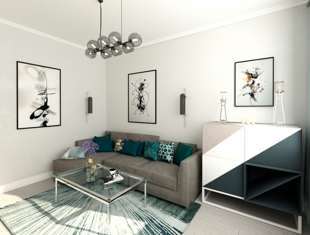 Трёхкомнатная квартира для молодой семьи с ребёнком.3 варианта.