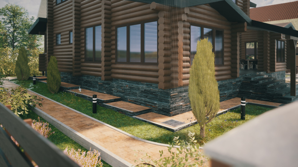 Ландшафтный дизайн участка