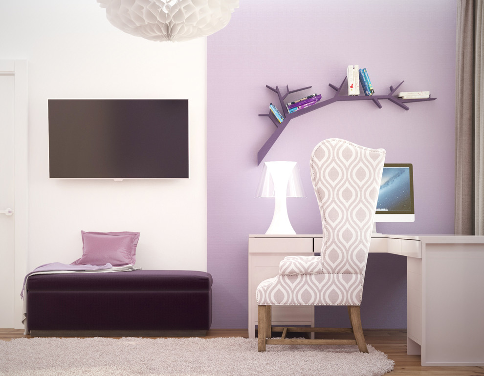 Фиолетовые акценты