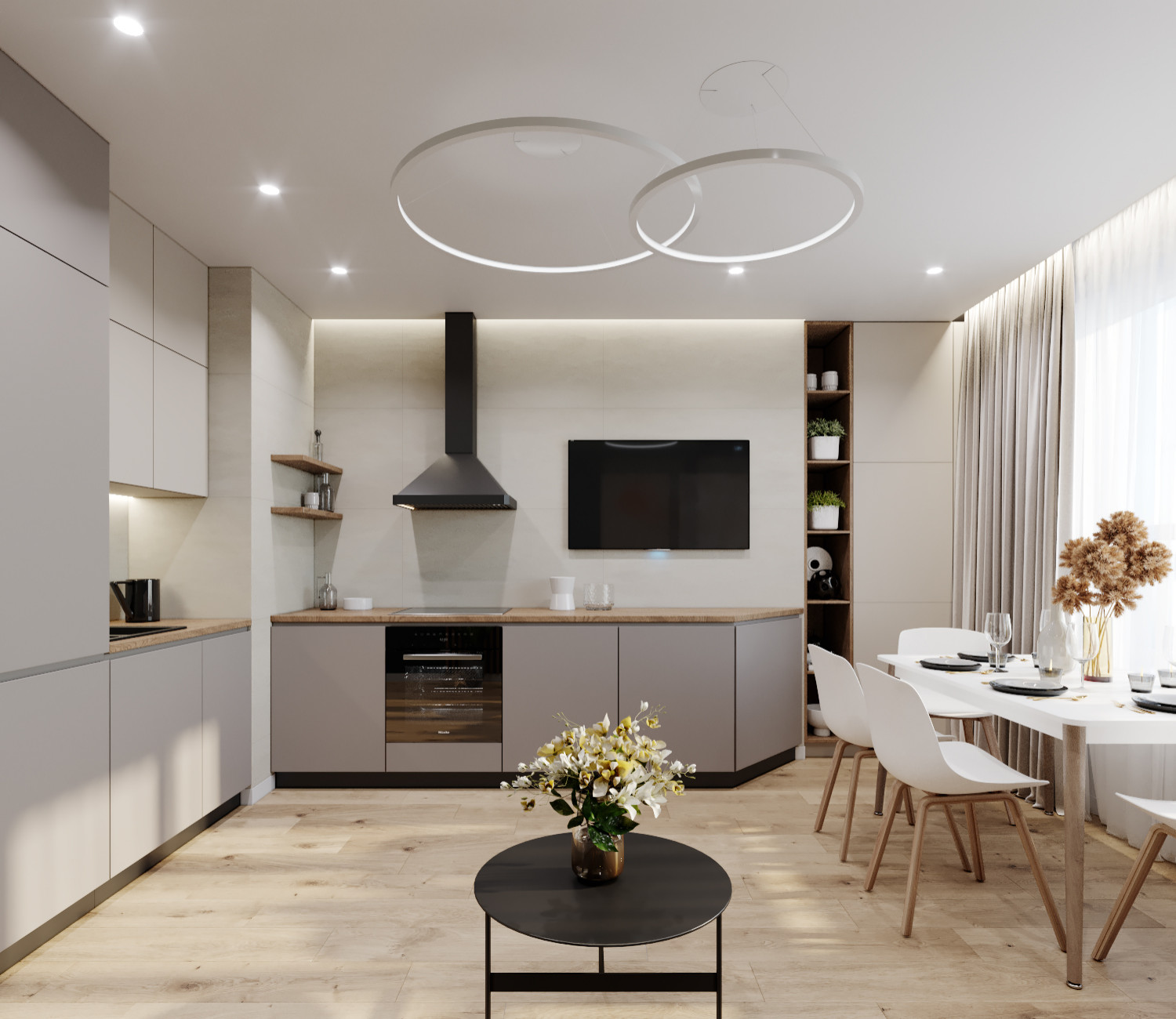 Дизайн- проект Давлеткильдеева 65 кв.м