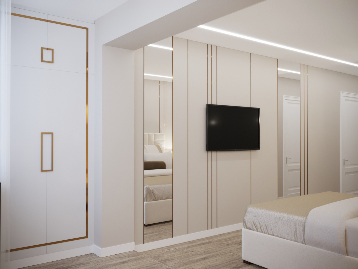 Воздушная спальня.