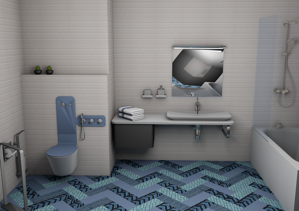 Санузел для подростка вид 1