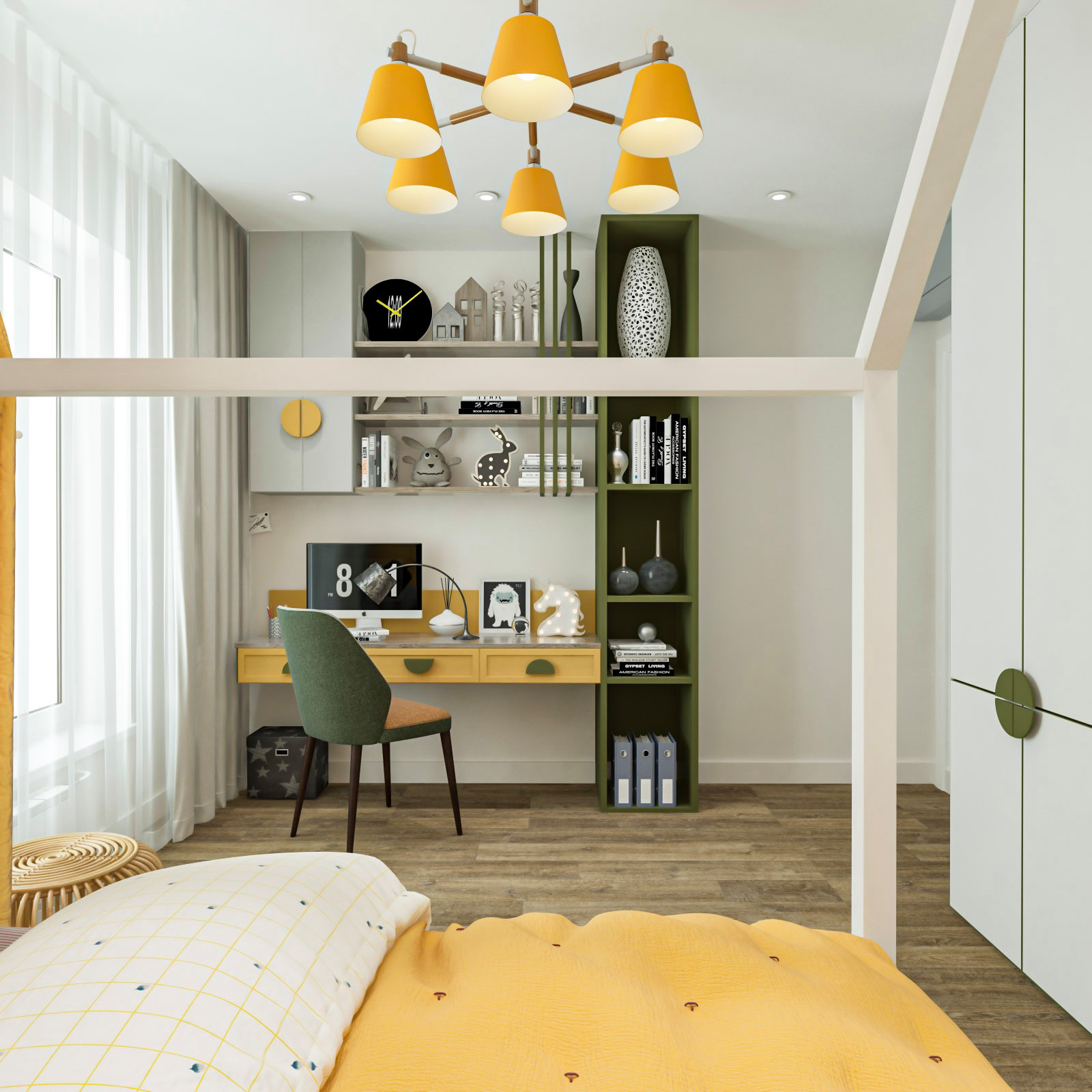 Дизайн-проект квартиры. 2022. Площадь 77,8 м.кв.