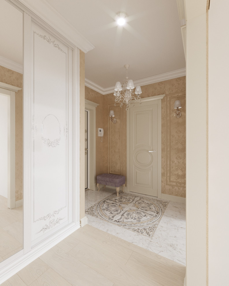 Обложка проекта: Проект 3х-комнатной квартиры в классическом стиле, ЖК Тихая Роща 2, г.Уфа.