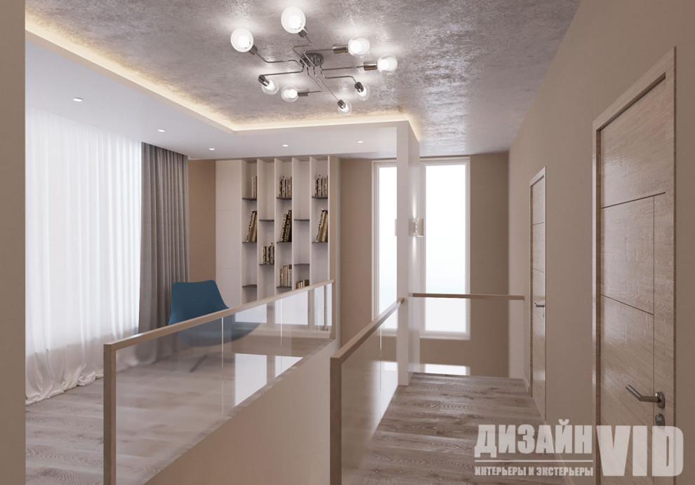 Дизайн-проект двухэтажного дома 400 метров