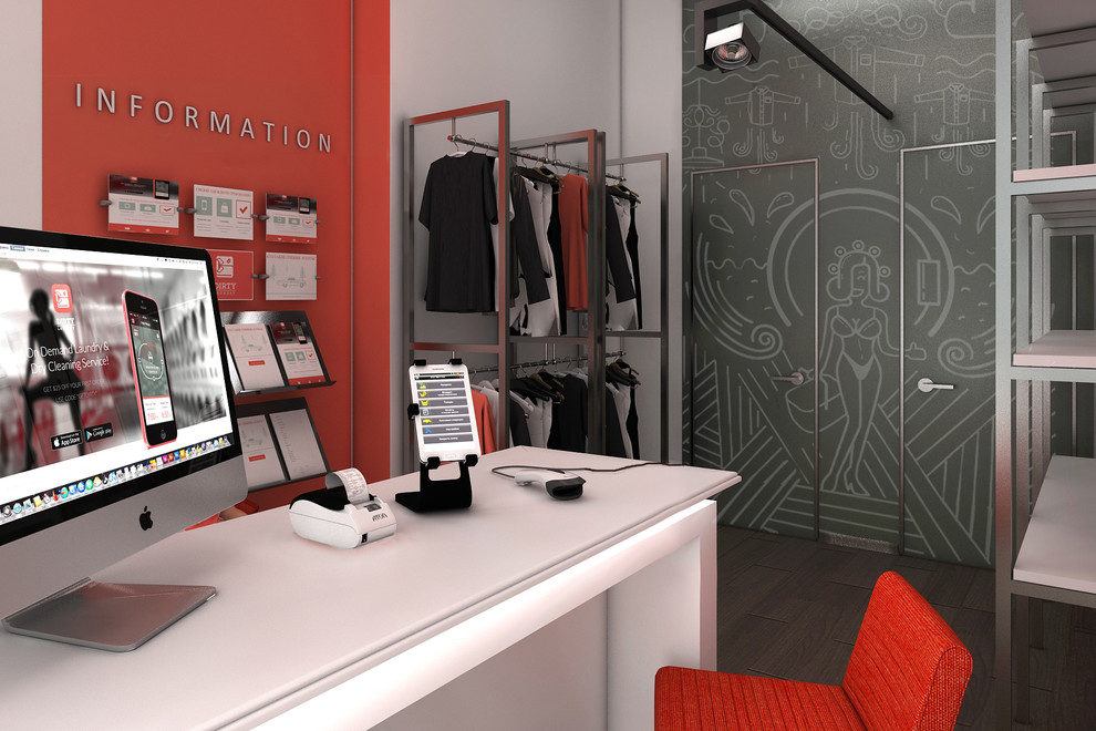 Пункт приема для прачечной