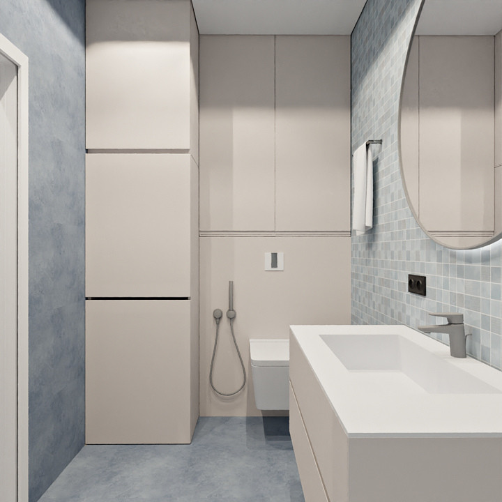 Таунхаус для мамы и дочери-подростка с голубым настроением