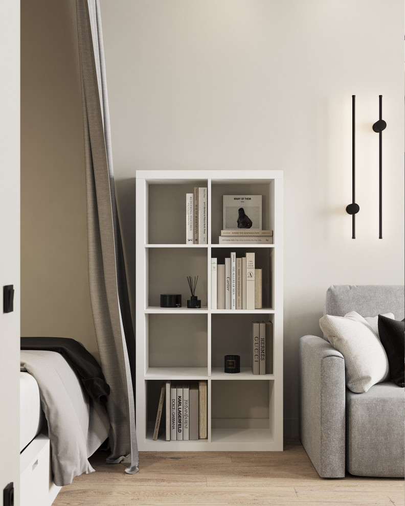 Интерьер однокомнатной квартиры под сдачу