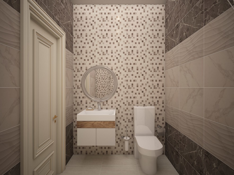 Сан/узлы в доме в Крыловской