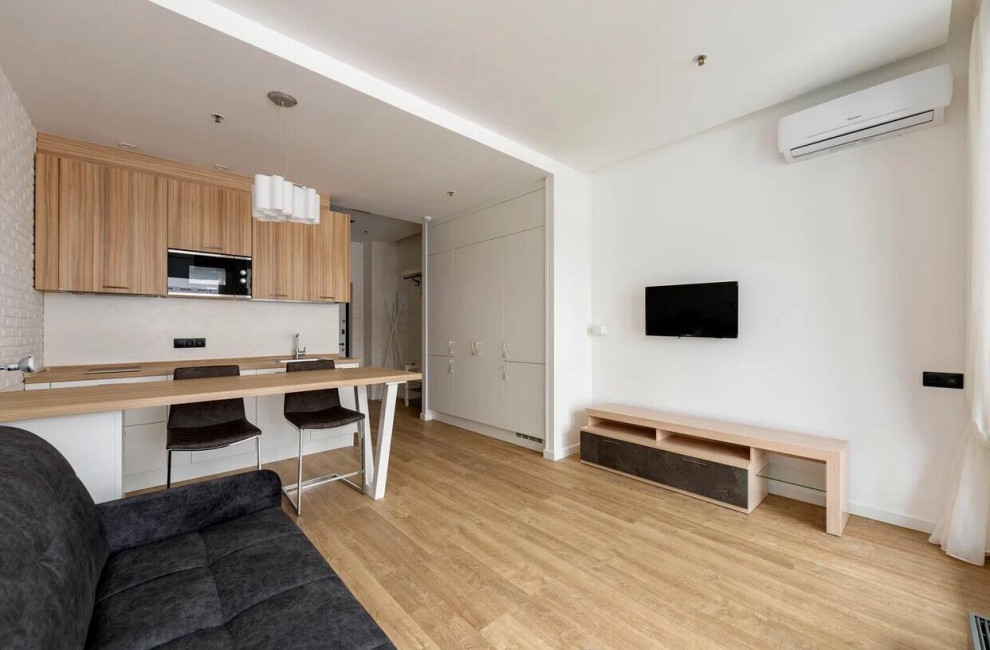 Обложка проекта: Апартаменты в ЖК Лайнер на Ходынке