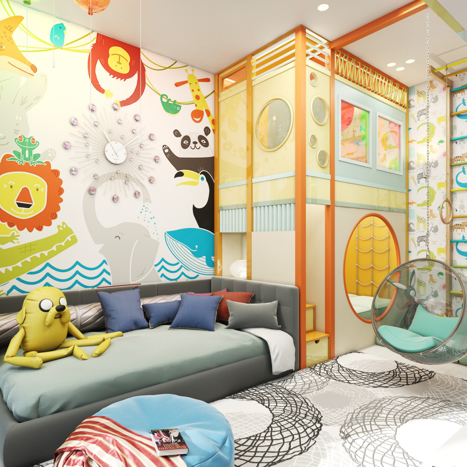 Там, где много Детских Комнат