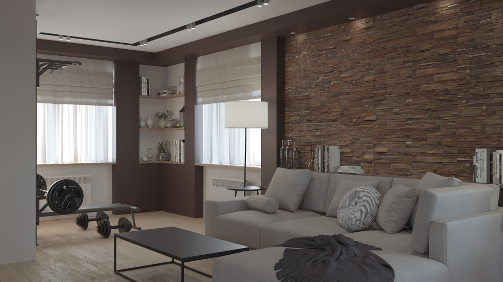 Дизайн проект банного комплекса 88м