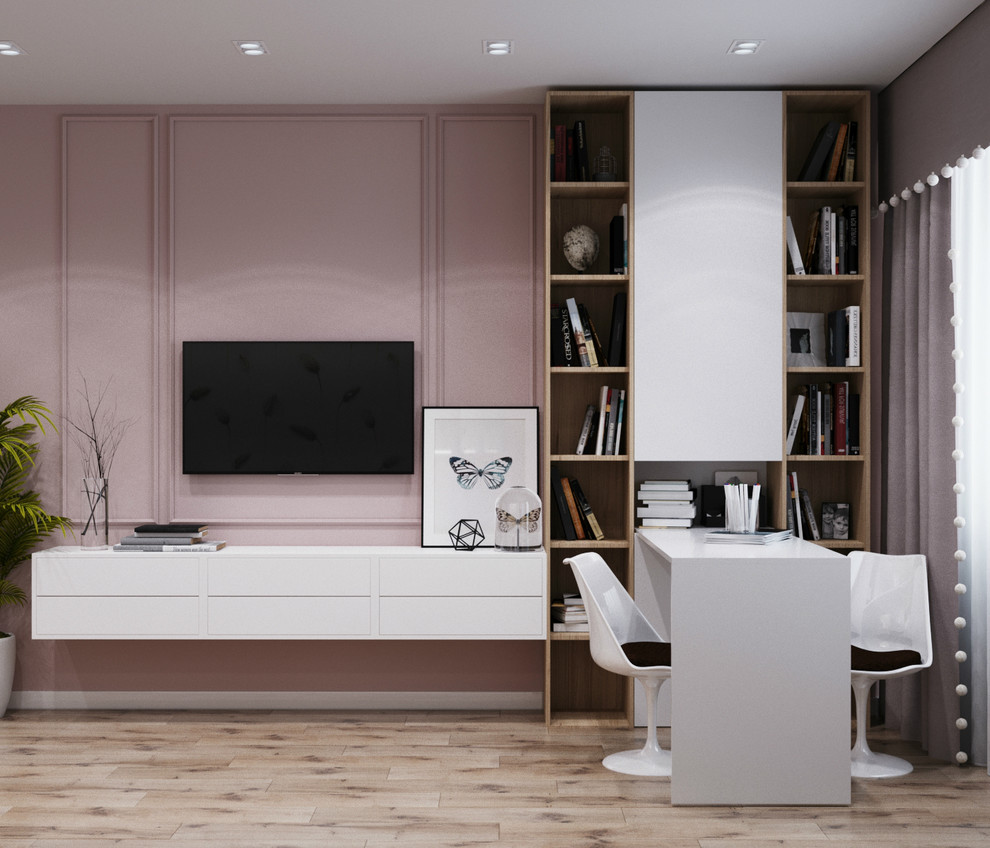 Обложка проекта: Детская комната 16,43 кв.м для девочки