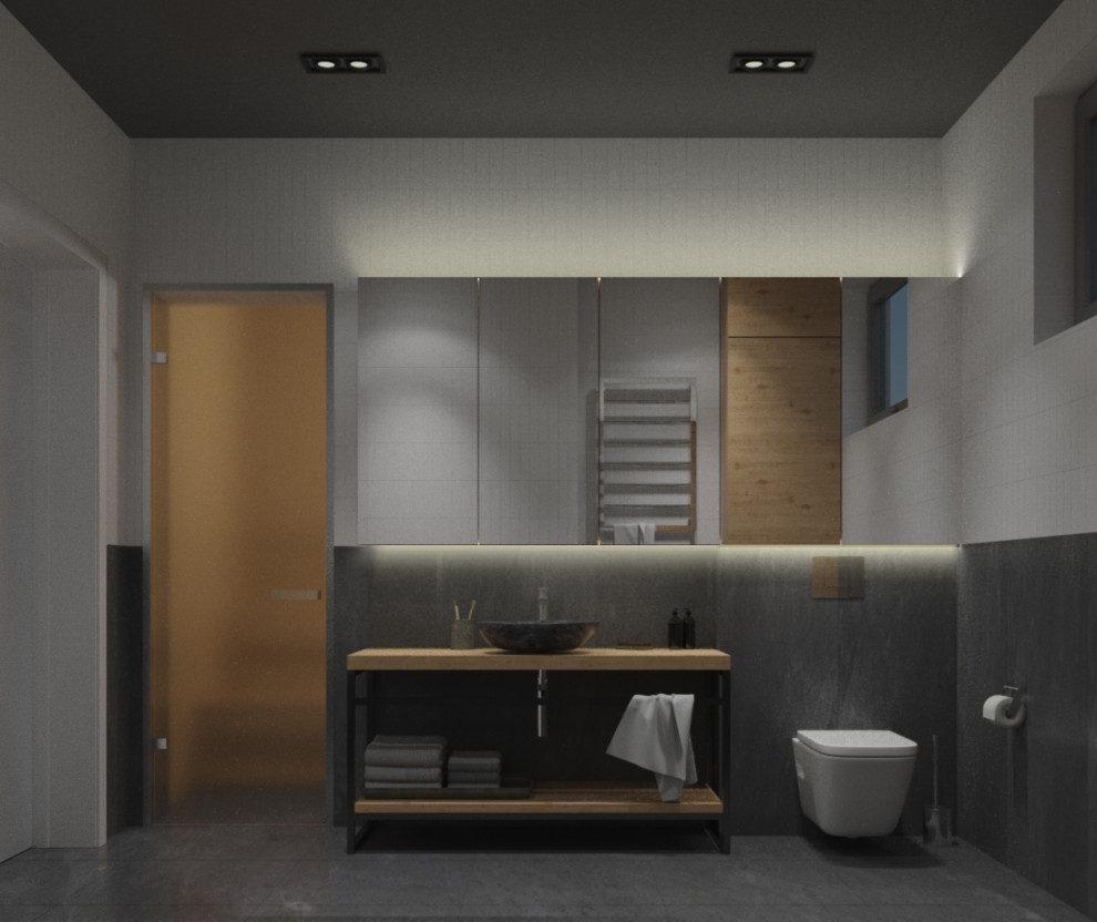 Обложка проекта: Дизайн-проект совмещенного санузла