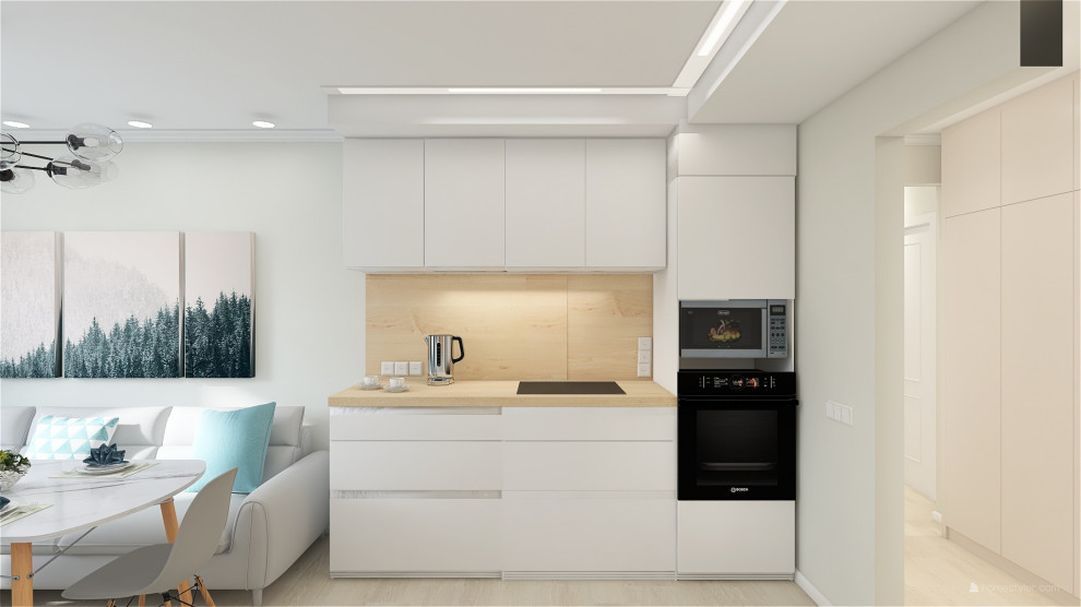 Трехкомнатная квартира в панельном доме