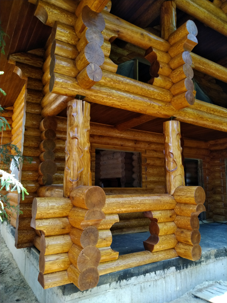 Обложка проекта: Дом-баня